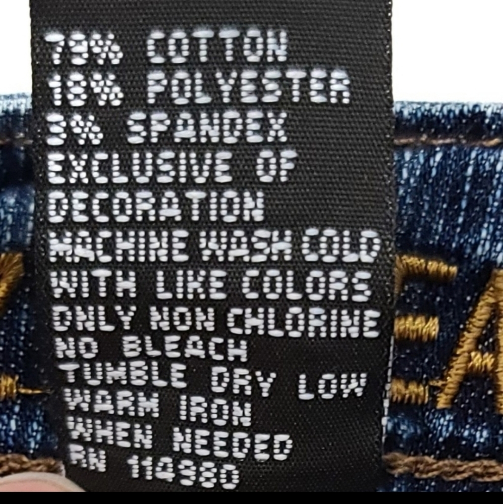 ZZYZX premium denim capris size 7 - Picture 9 of 9